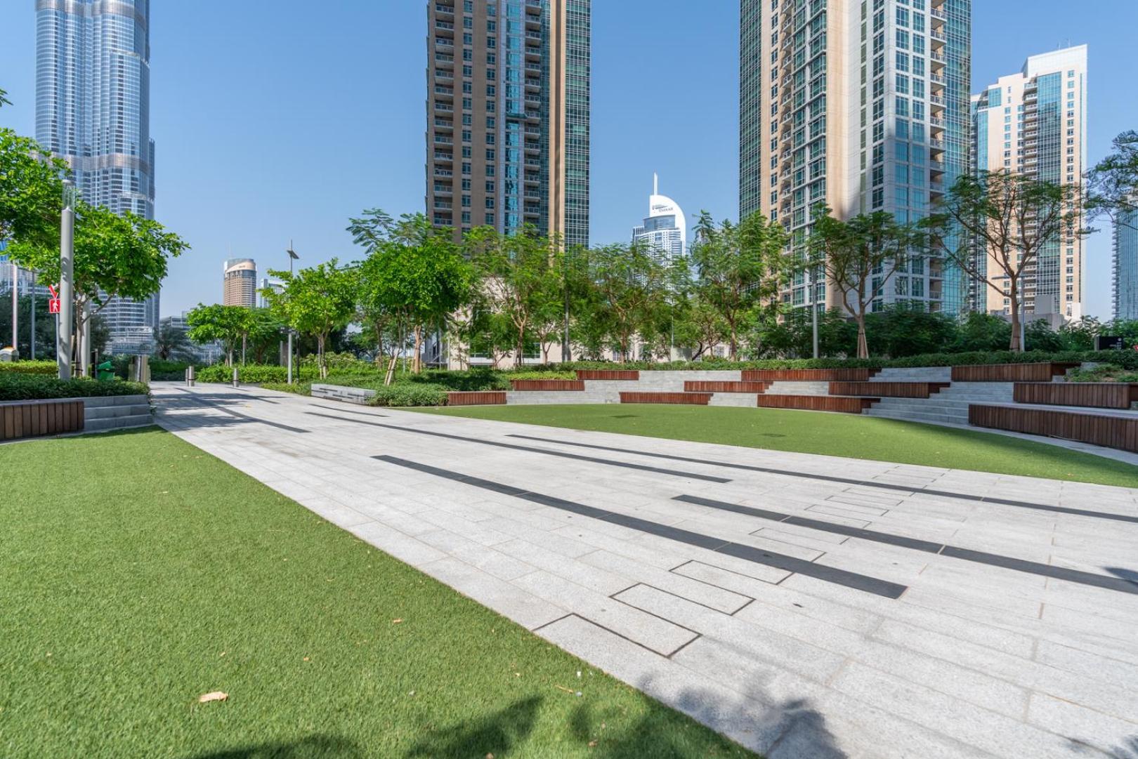 Downtown Luxury - Full Burj Khalifa View - Walking Distance To Mall Apartment *