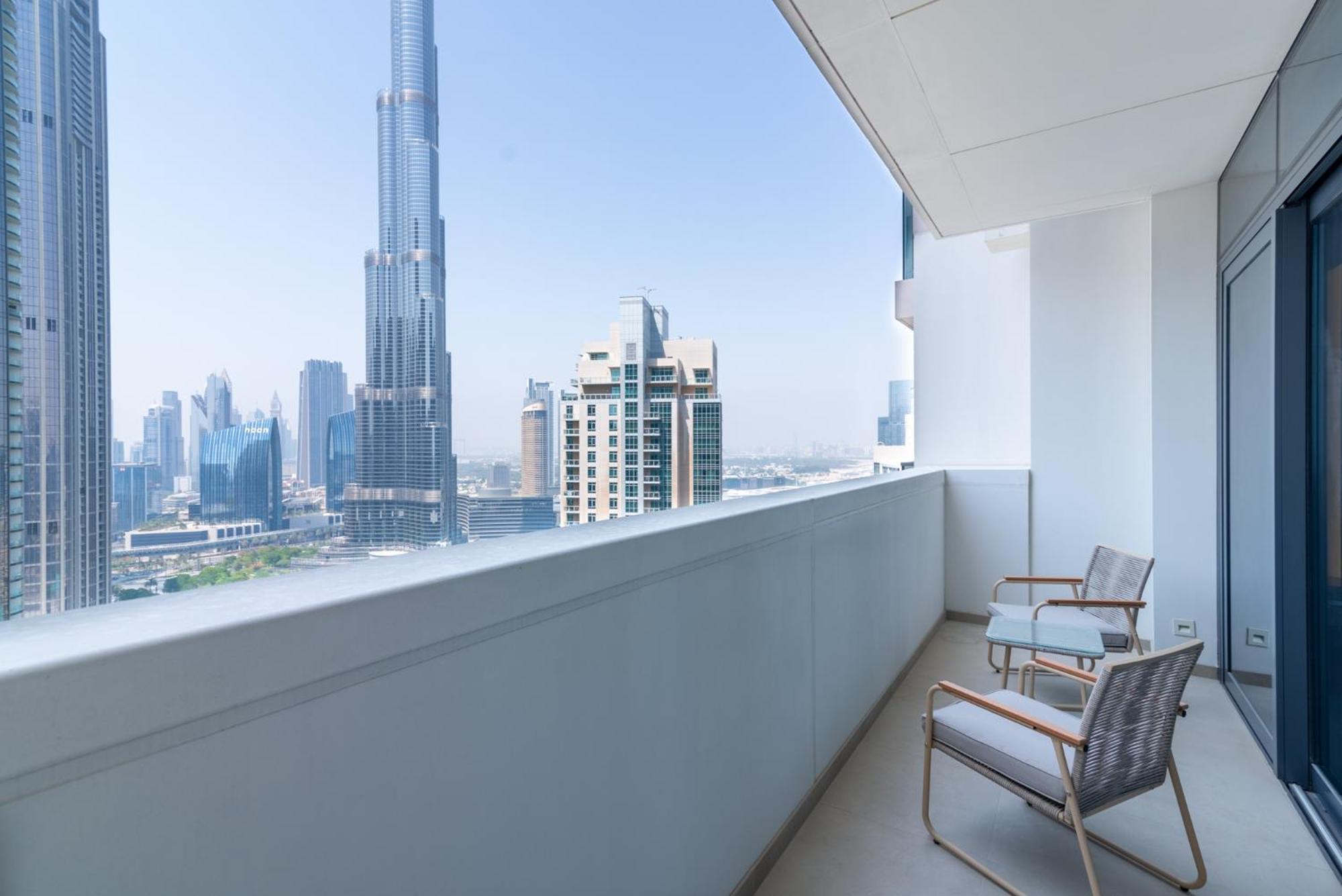 Downtown Luxury - Full Burj Khalifa View - Walking Distance To Mall