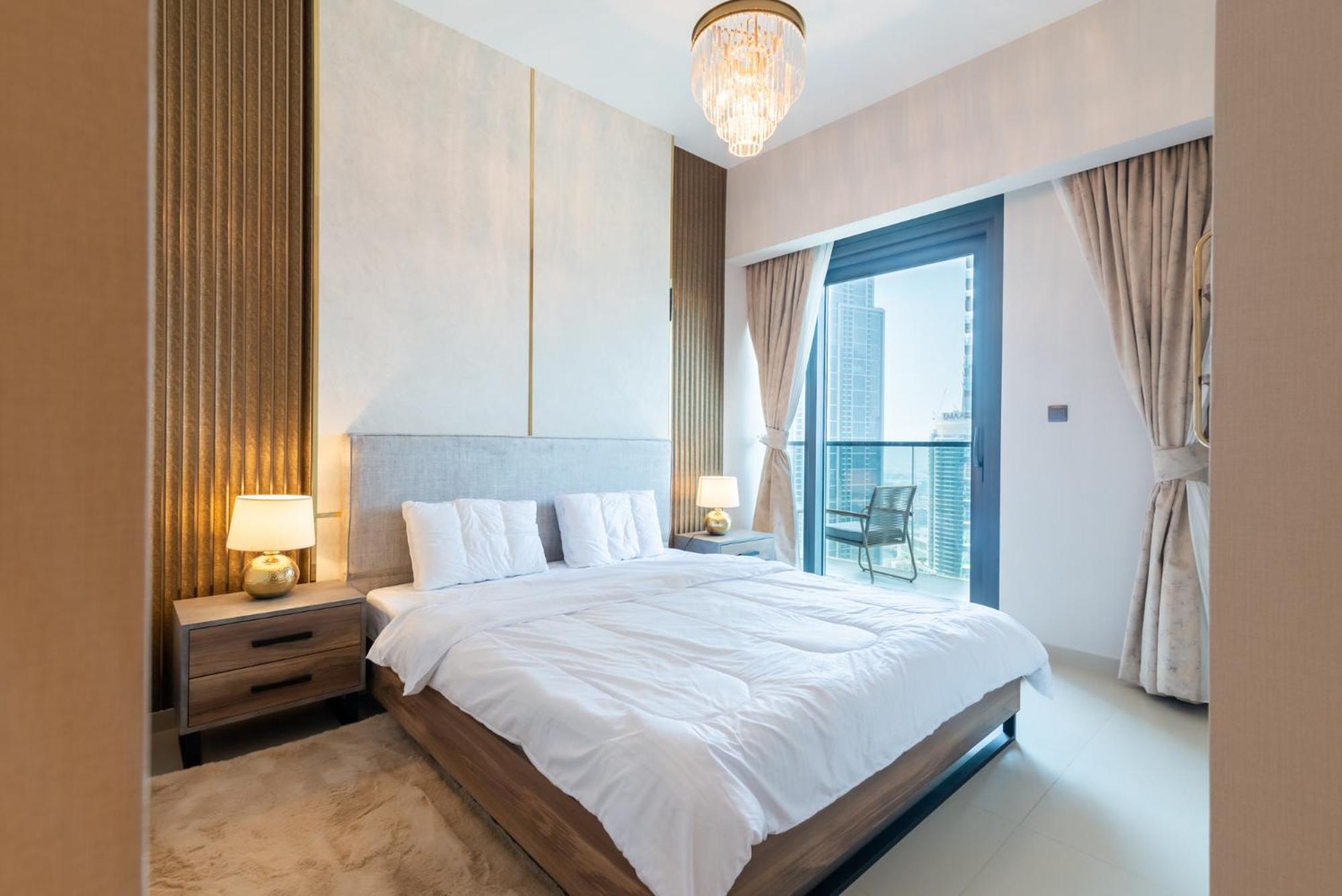 Apartment Downtown Luxury - Full Burj Khalifa View - Walking Distance To Mall *