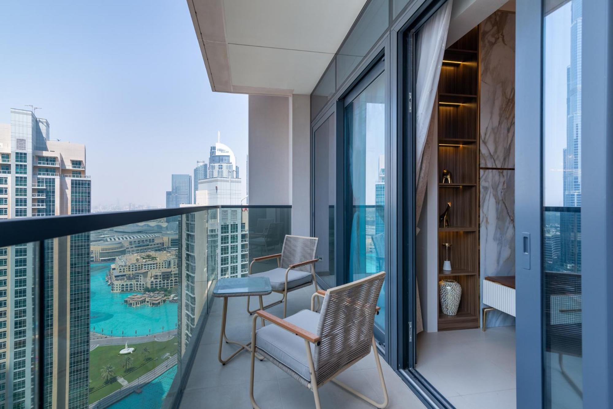 Downtown Luxury - Full Burj Khalifa View - Walking Distance To Mall Dubai