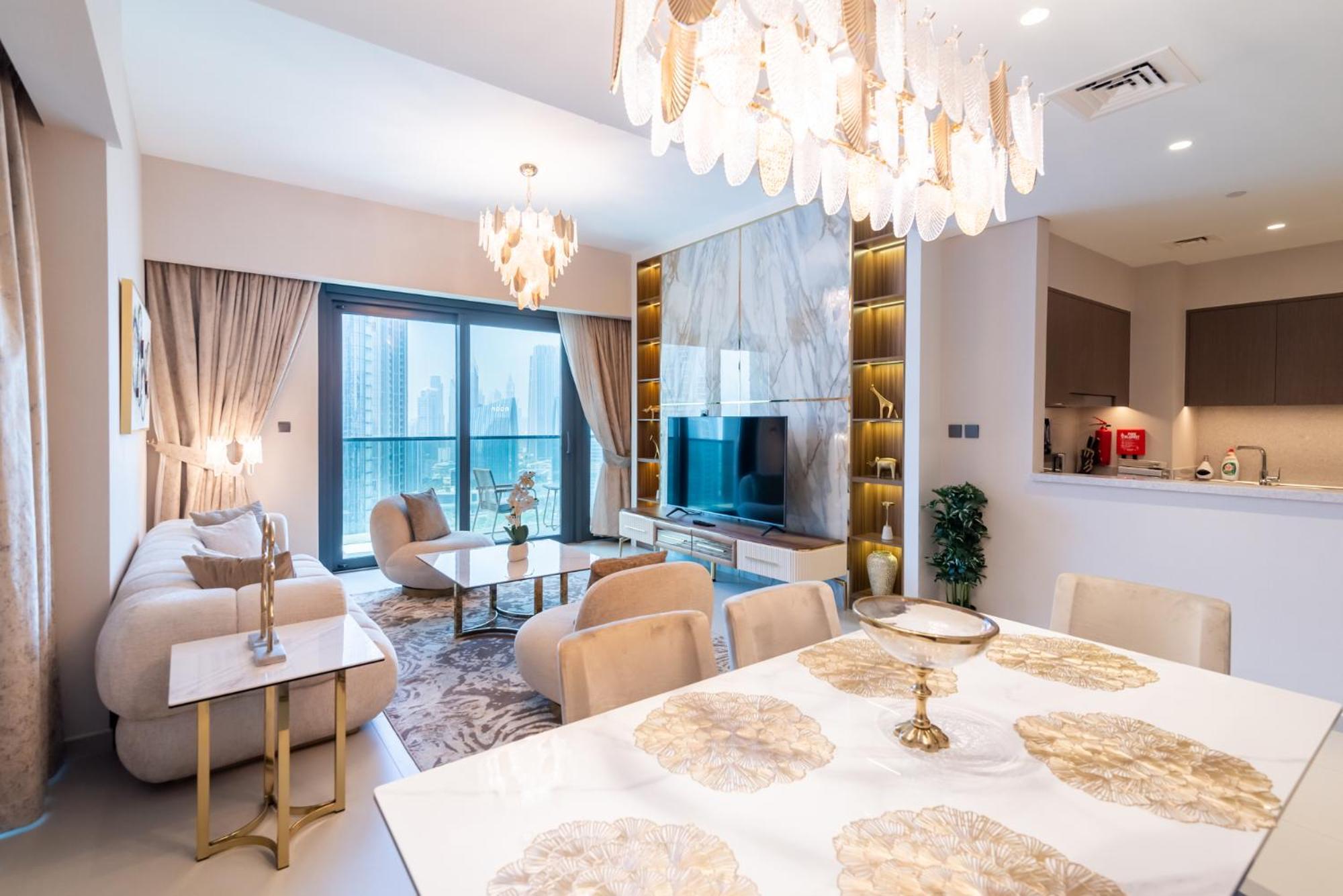 Downtown Luxury - Full Burj Khalifa View - Walking Distance To Mall * Dubai
