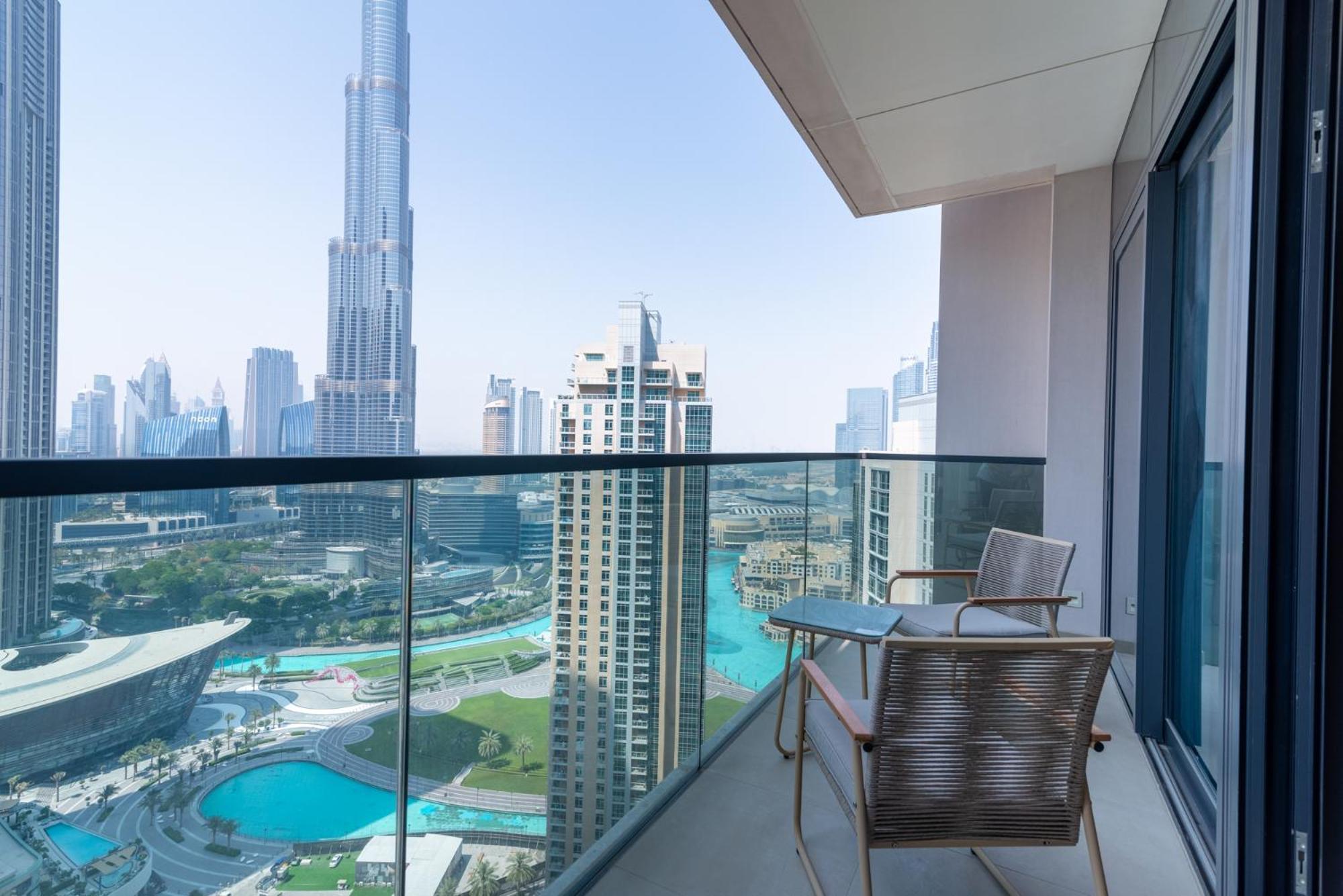 Apartment Downtown Luxury - Full Burj Khalifa View - Walking Distance To Mall *