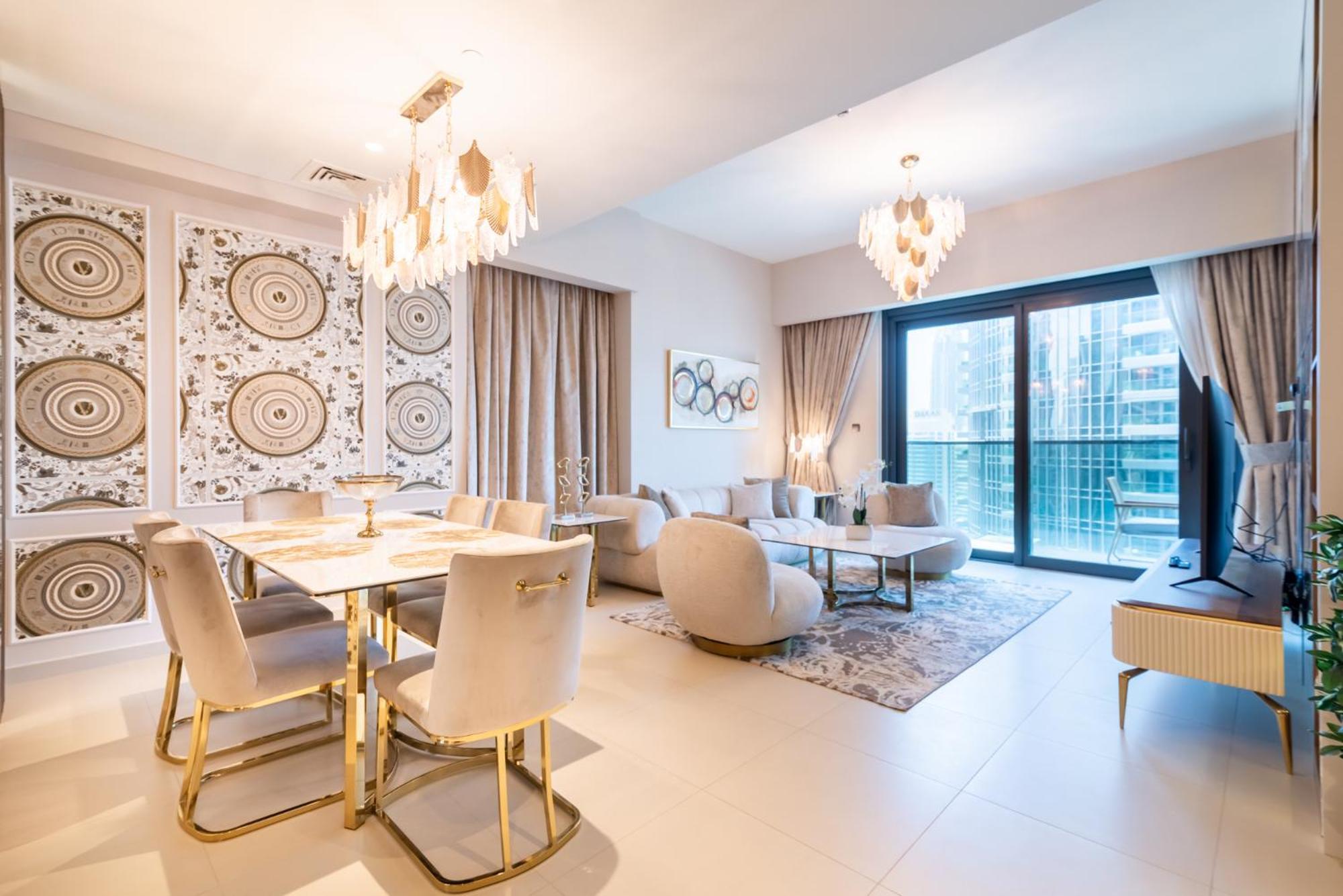 Downtown Luxury - Full Burj Khalifa View - Walking Distance To Mall Dubai
