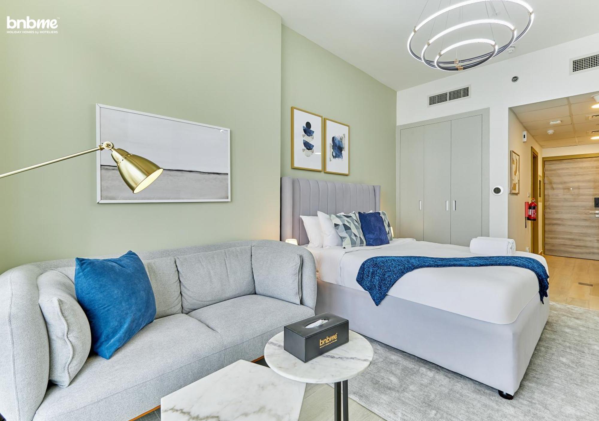 Apartment Bnbme - Bloom Heights Jvc Dubai