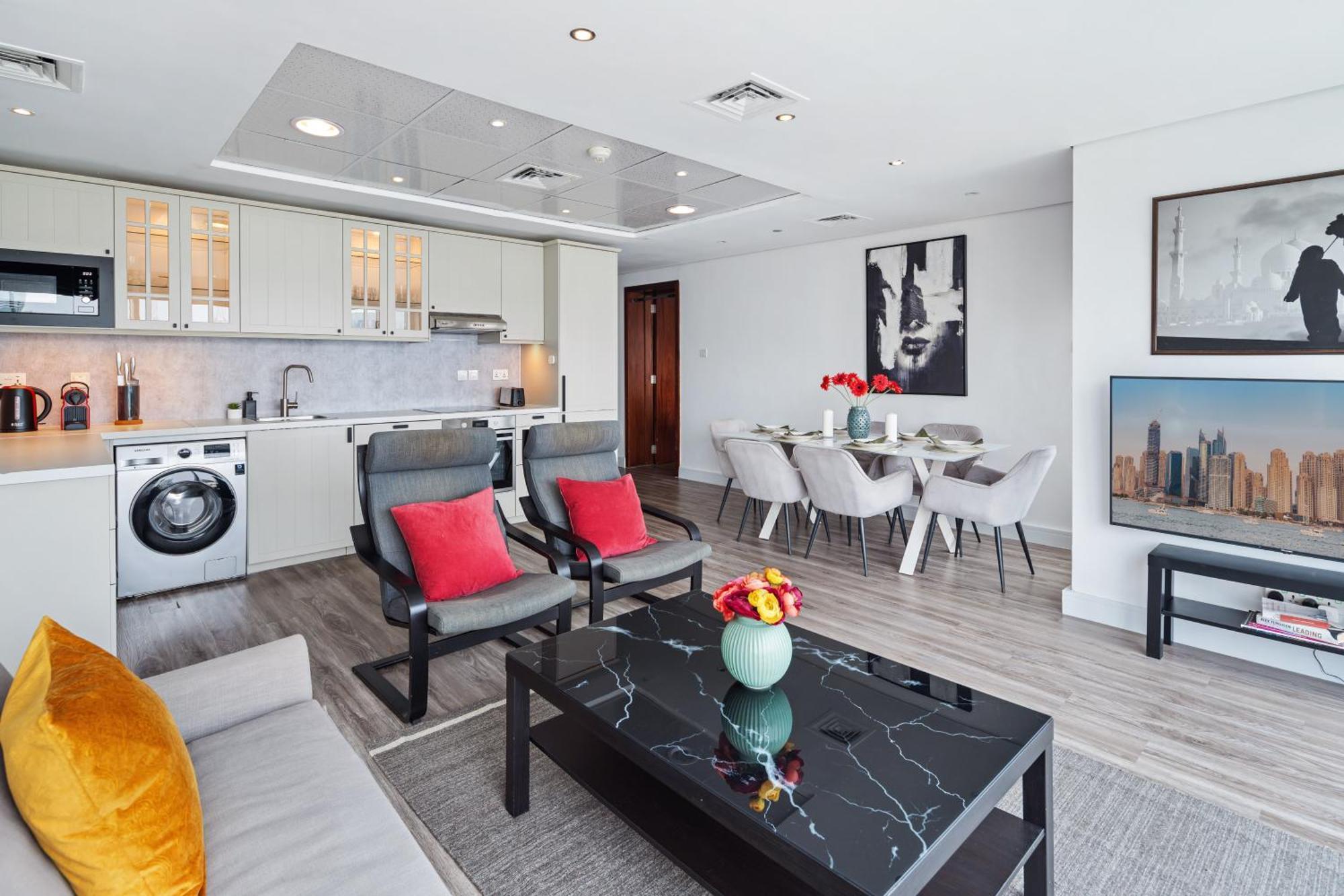 Apartment La Buena Vida: Panoramic View Near Jlt Metro *
