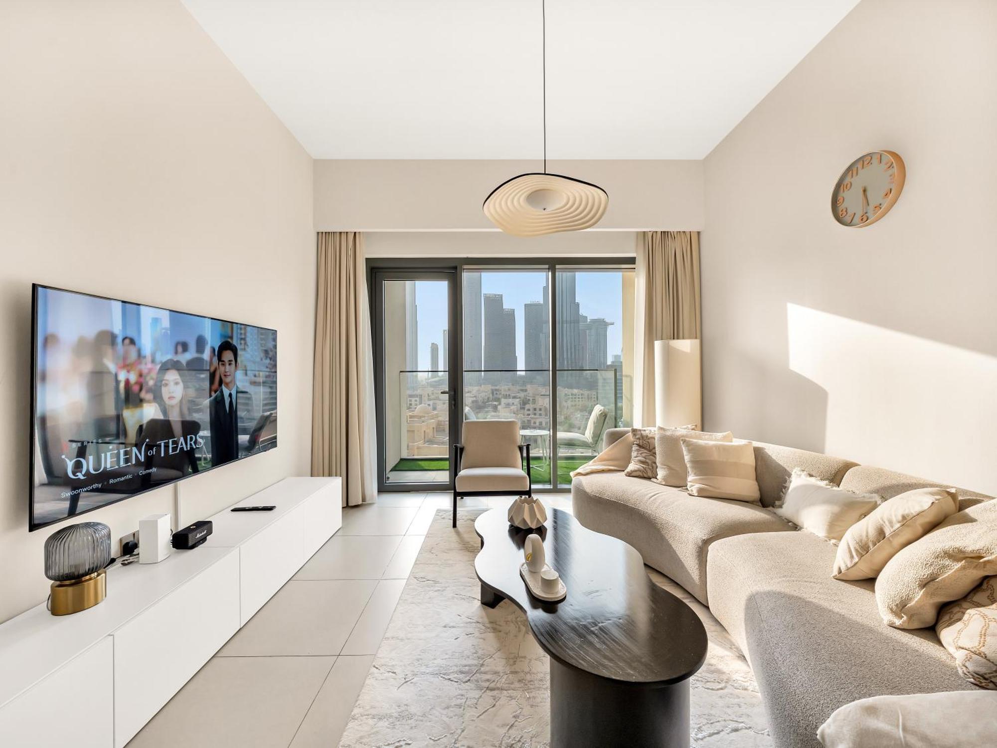 Burj Khalifa Laser Show & Fountain Show View Apartment