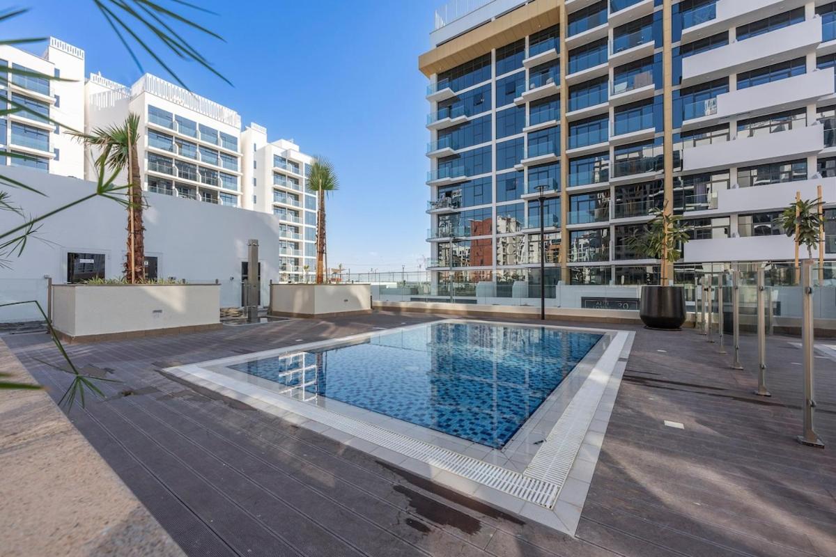 Apartment Elegant 1-bedroom Perfect For 4 At Azizi Riviera In Meydan One