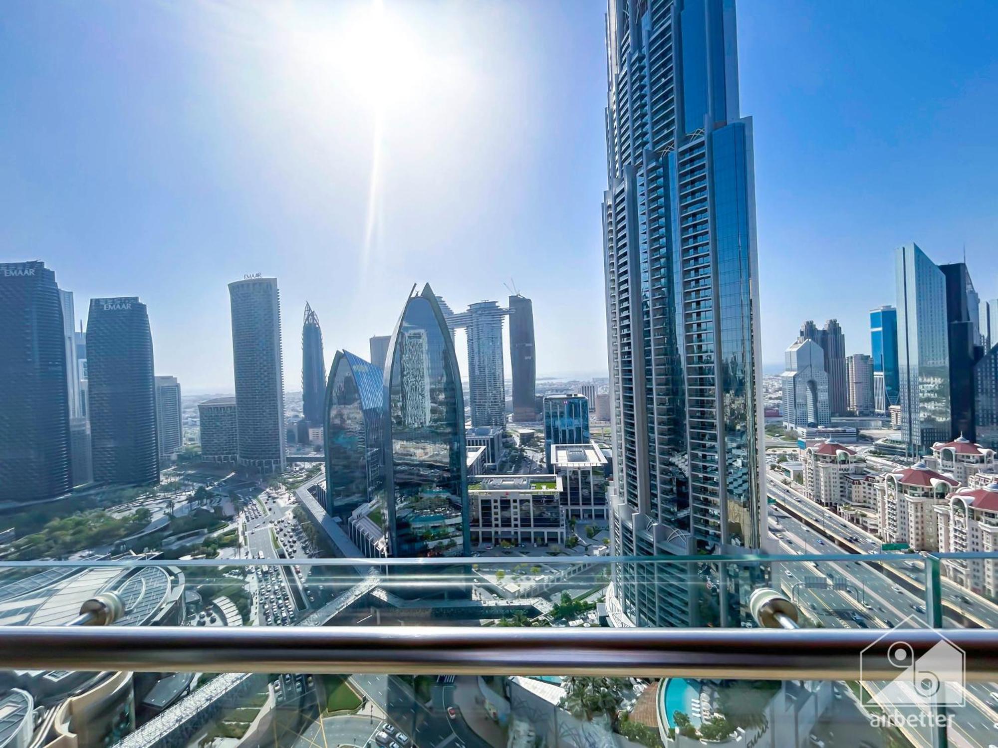 Mall Downtown Luxury With Balcony & View