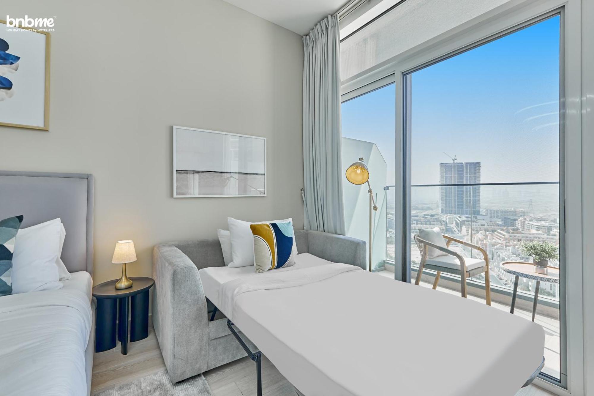 Apartment Bnbme - Bloom Heights Jvc Dubai