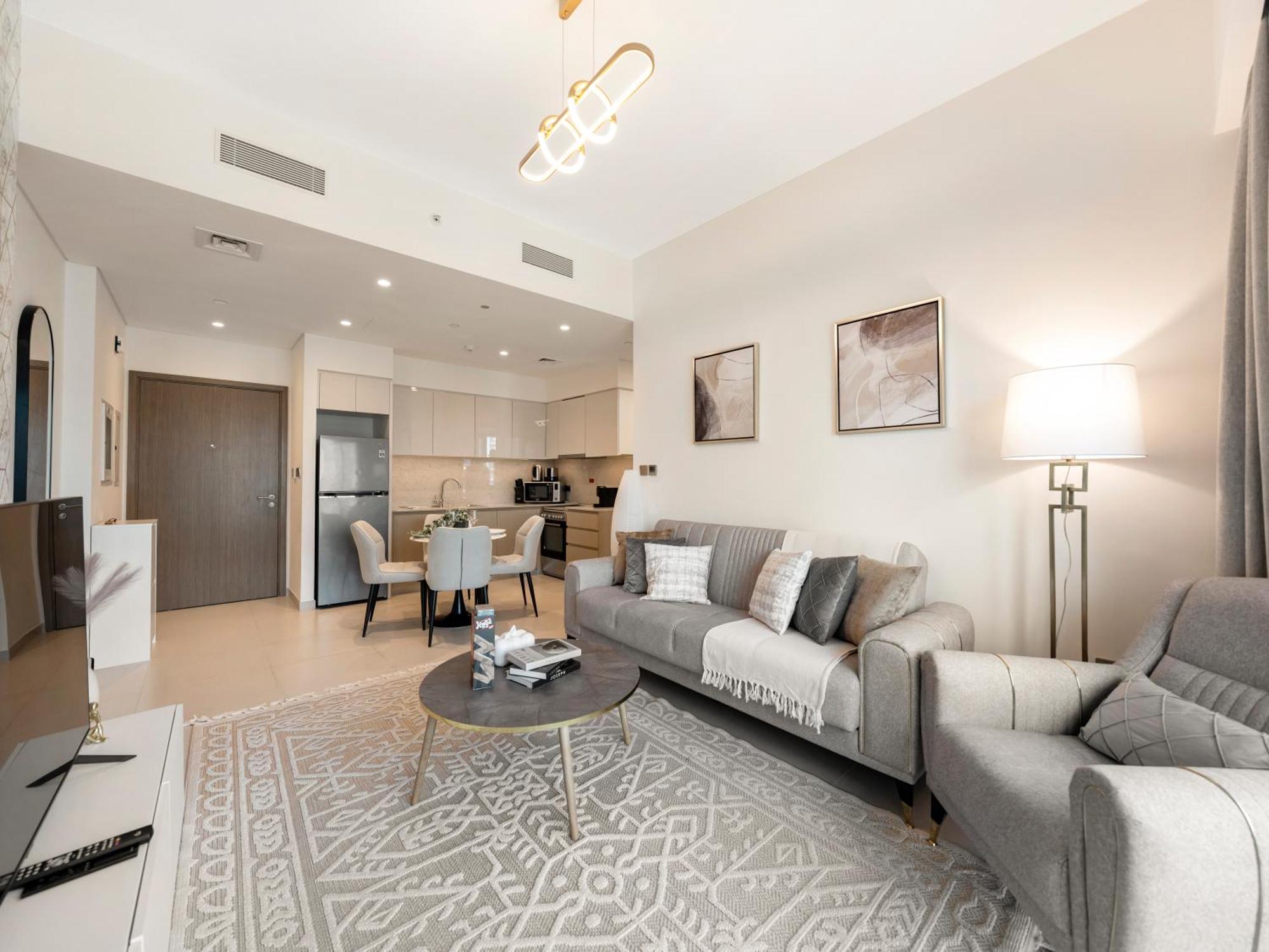 Luxury 1br, 5 Min Walk To Mall & Burj Khalifa, Sleep 1-4 Dubai