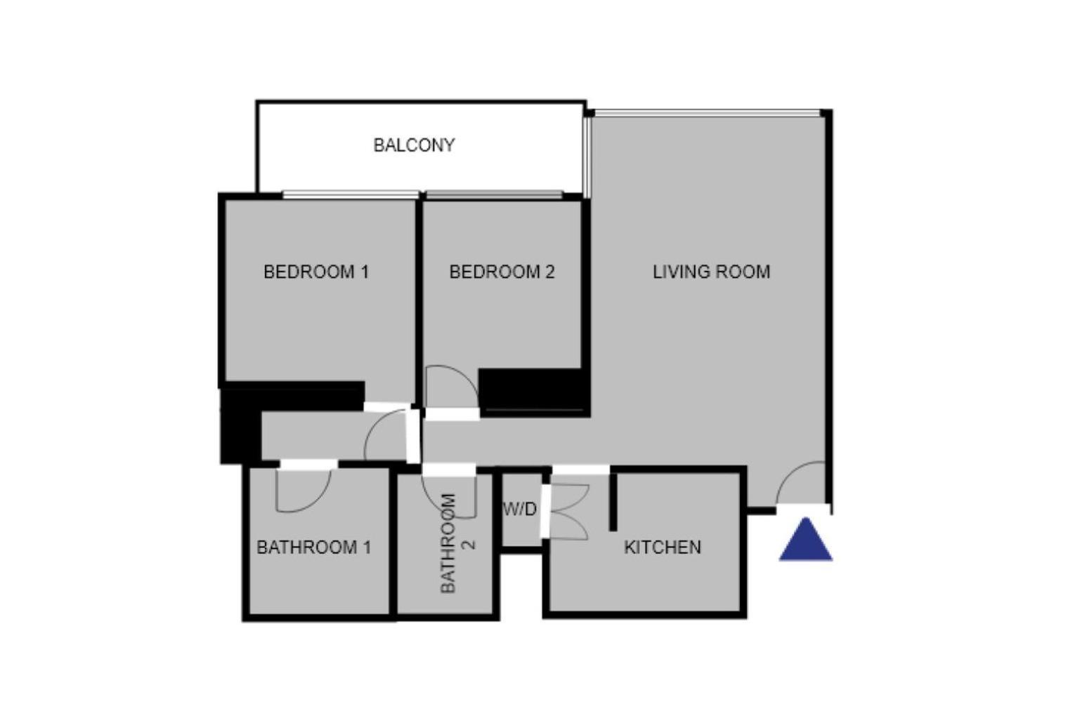 Blueground 5242 Tower Pool Elev Garage Dxb-921
