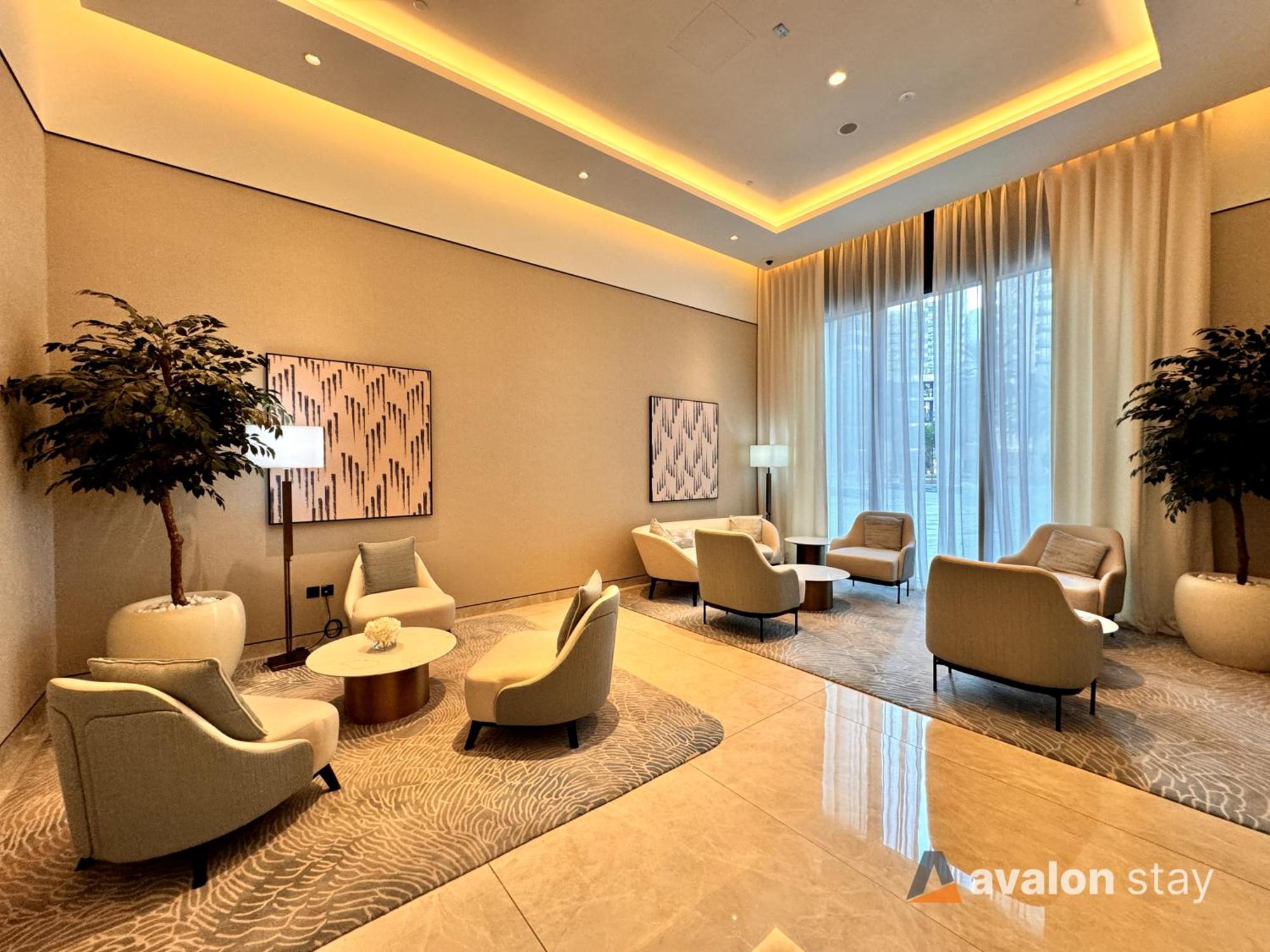 Apartment Avalonstay - Luxury 1br In Downtown Dubai-brand New-burj Khalifa & Fountain Views From Pool