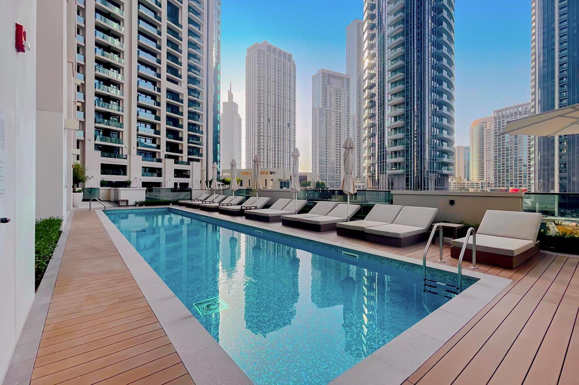 Apartment Majestic Act 2bedroom Boulevard View Dubai
