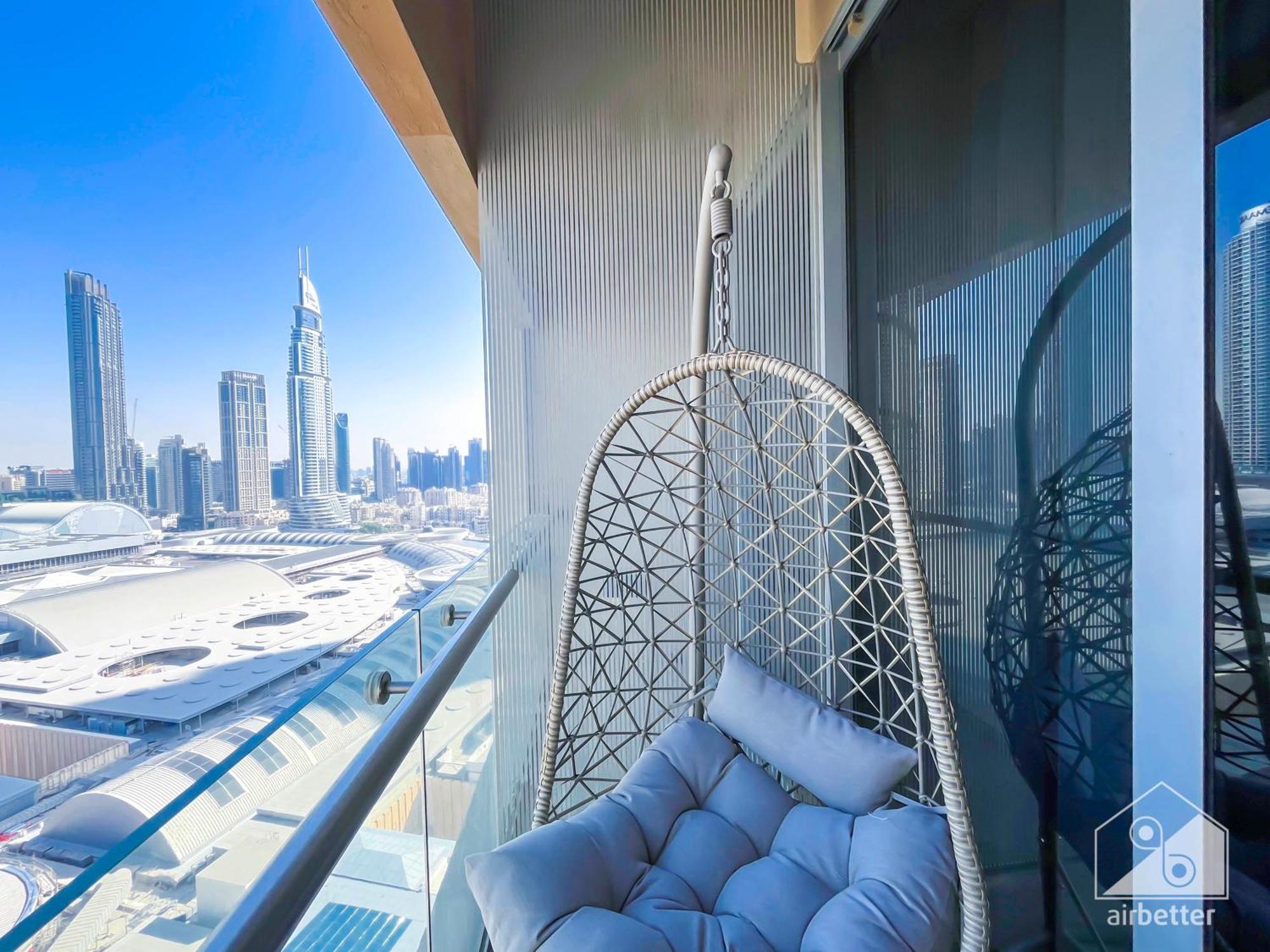 Mall Downtown Luxury With Balcony & View *