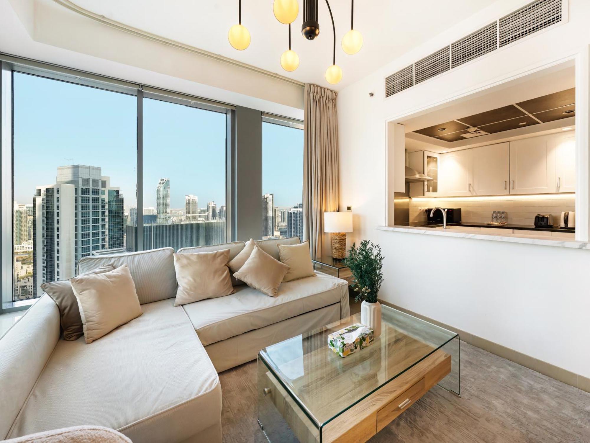 Apartment Lavish 2 Bedroom I Burj Khalifa & Fountain Views I Free Gym, Pool, Parking, Wi-fi And Ps5 I By Skyline Serenity *