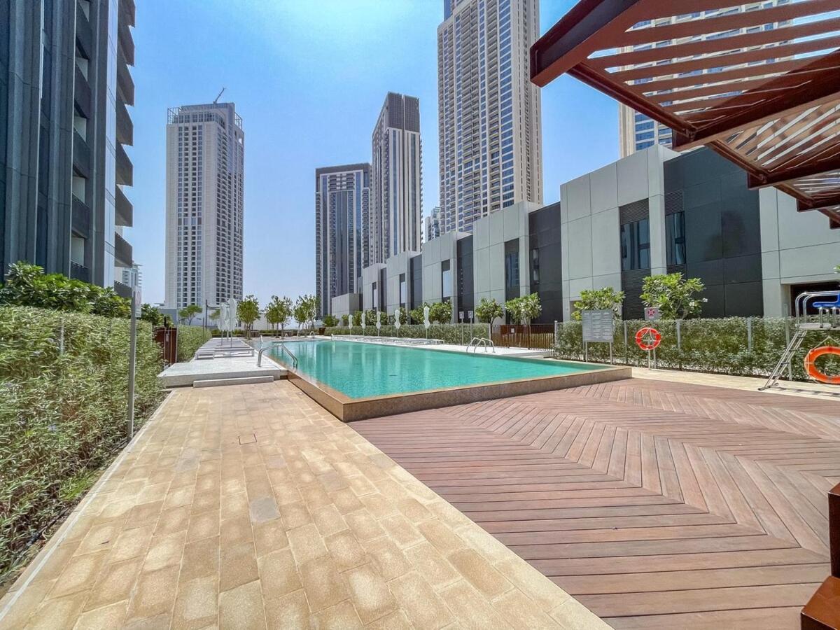 Stylish 2-bed Oasis With Pool In Peaceful Creek Harbour * Dubai
