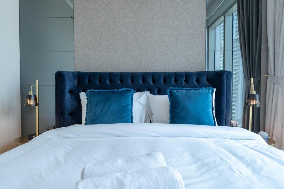 Stylish 2-bed Oasis With Pool In Peaceful Creek Harbour Dubai