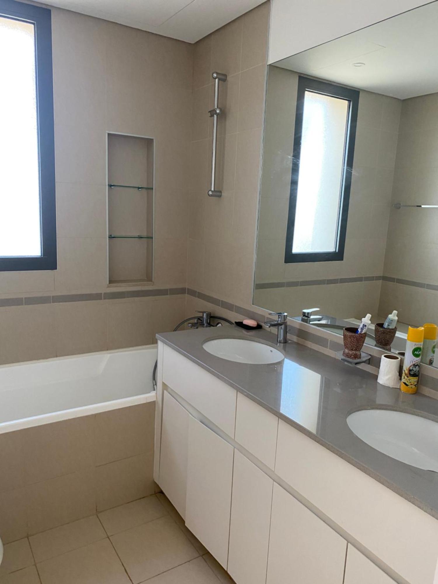 Lovely Calm 3br Easy Accessibility To With Huge Balcony And Pool View Town Square Apartment Dubai