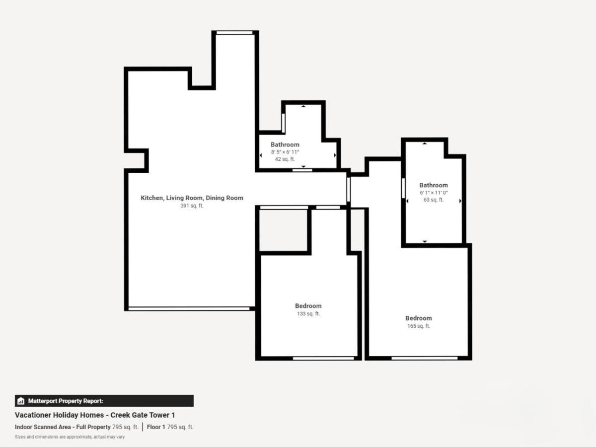 Creek Gate - Stunning Two Bedroom In Creek Harbour *