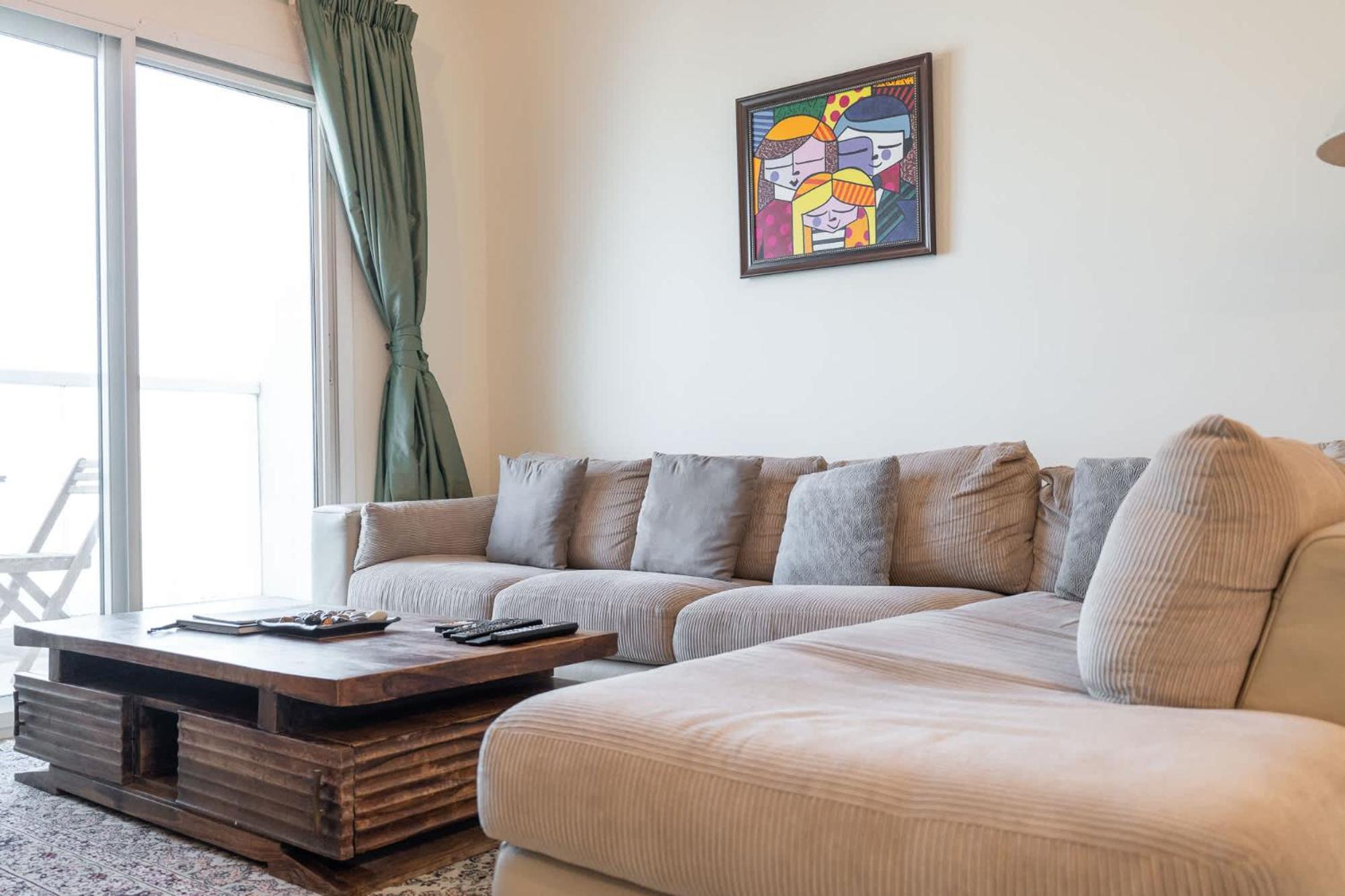 Apartment Charming, Sun-filled 1-bedroom In Red Residence, Sports Dubai