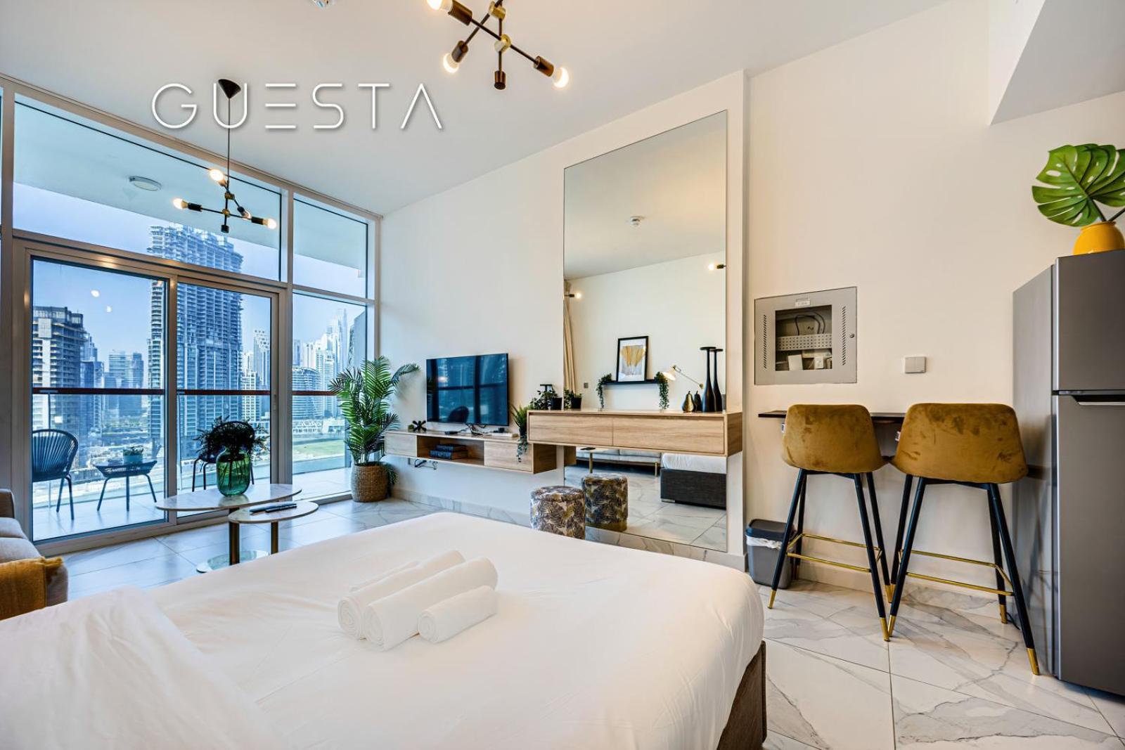 Binghatti Millennium - Burj Khalifa & Canal Views, Business Bay Apartment Dubai