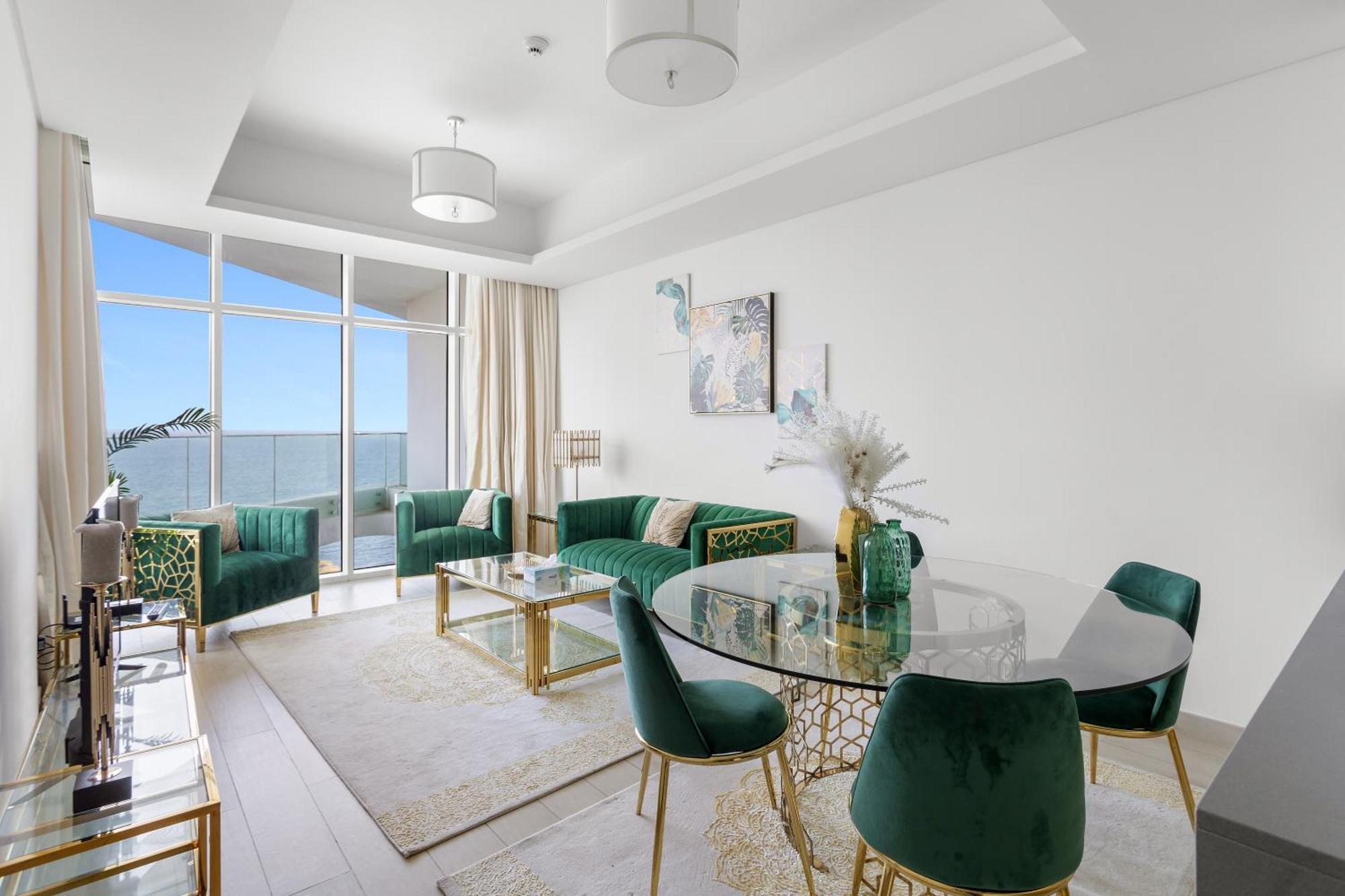 Lux Mina 1 Bhk In Palm Jumeirah With Sea View And Private Beach Apartment *
