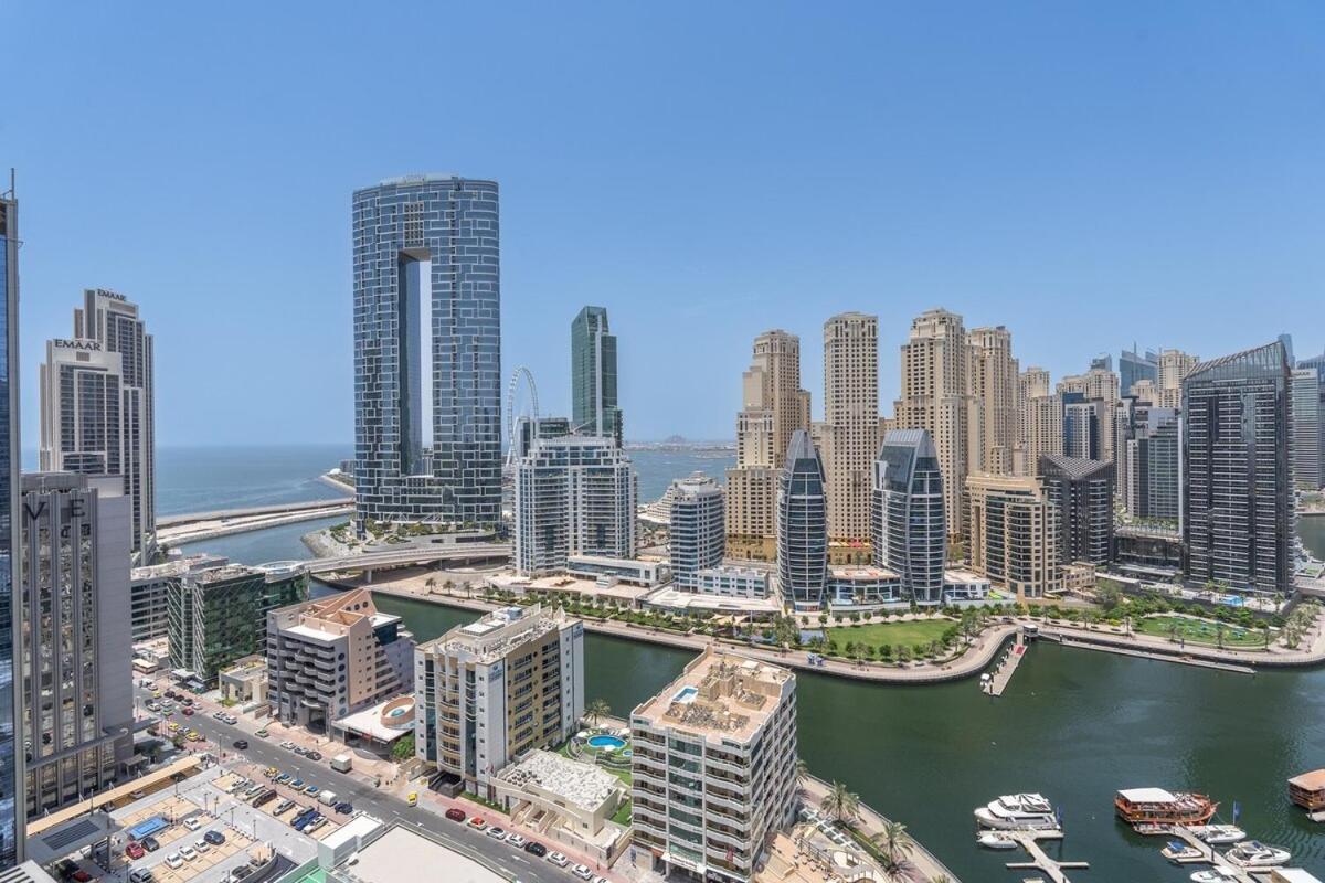 Airy And Cozy 2-bedroom With Marina Views In Dec Tower 2 Apartment