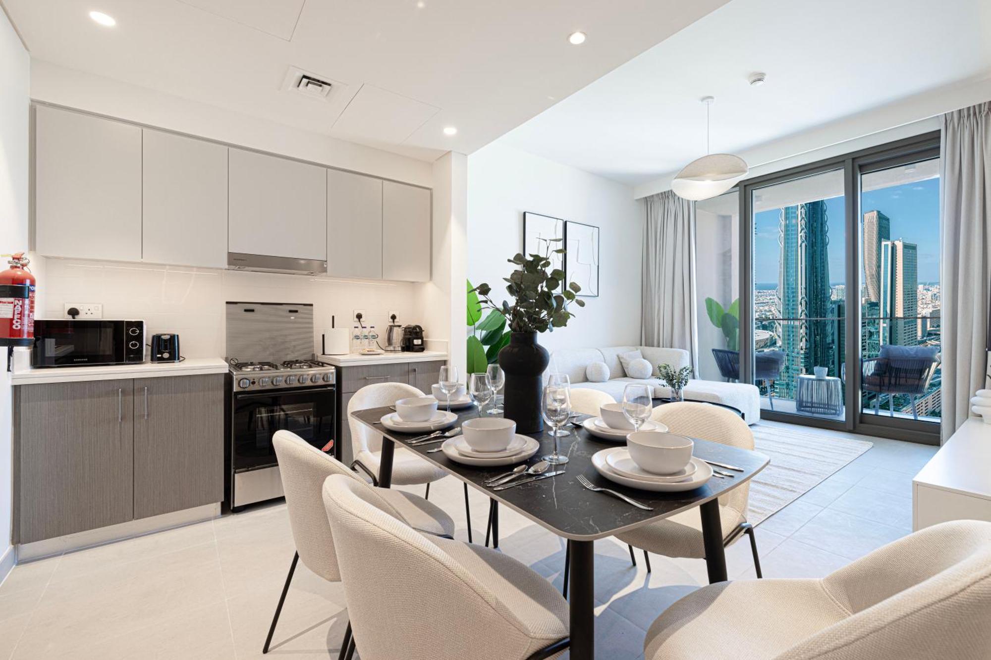 Apartment Luxe - 2br - Sea & View - 5 Min To Mall *