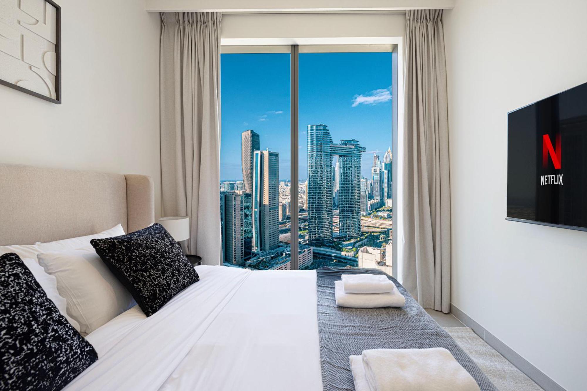 Luxe - 2br - Sea & View - 5 Min To Mall * Dubai