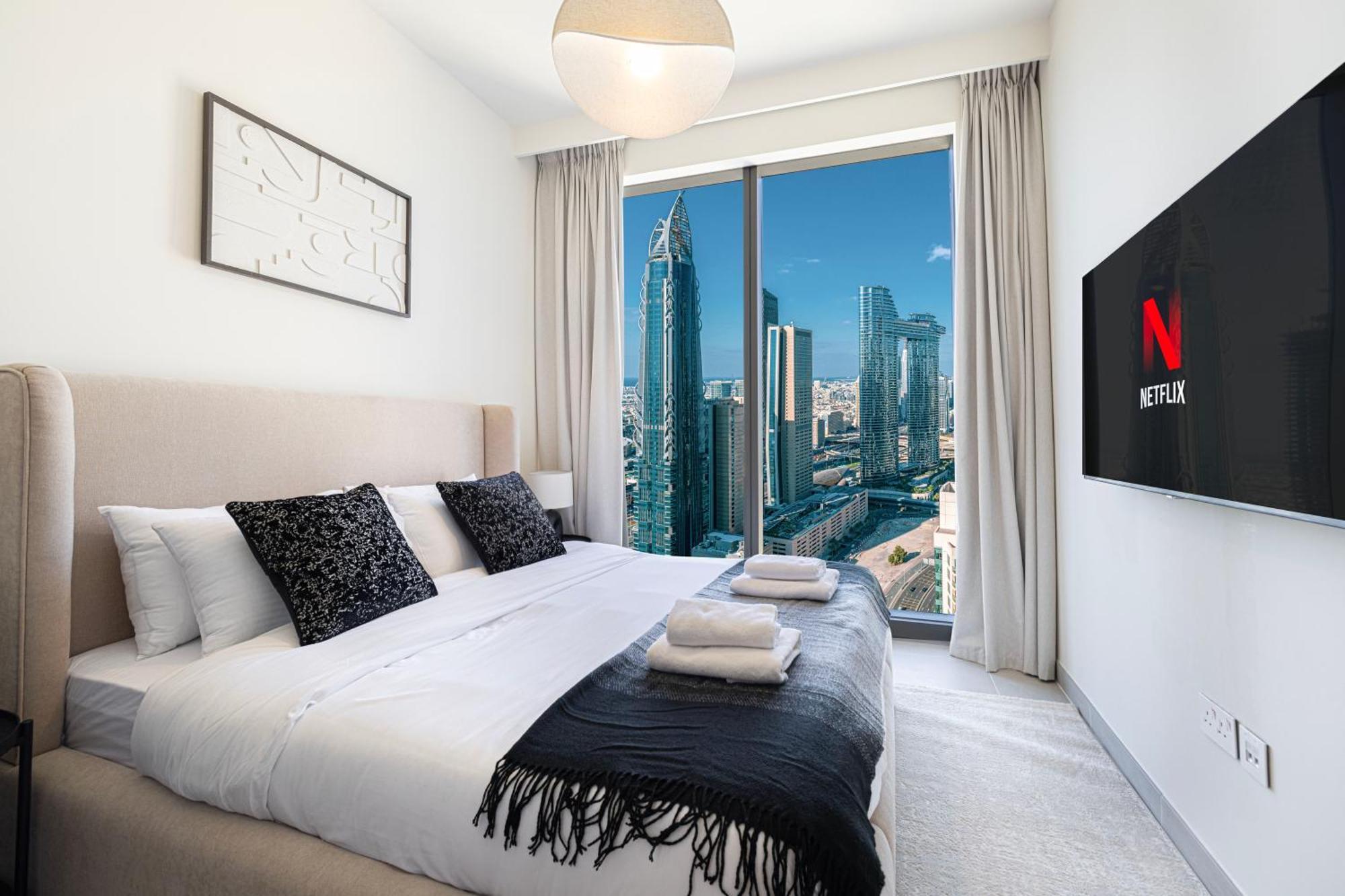 Apartment Luxe - 2br - Sea & View - 5 Min To Mall