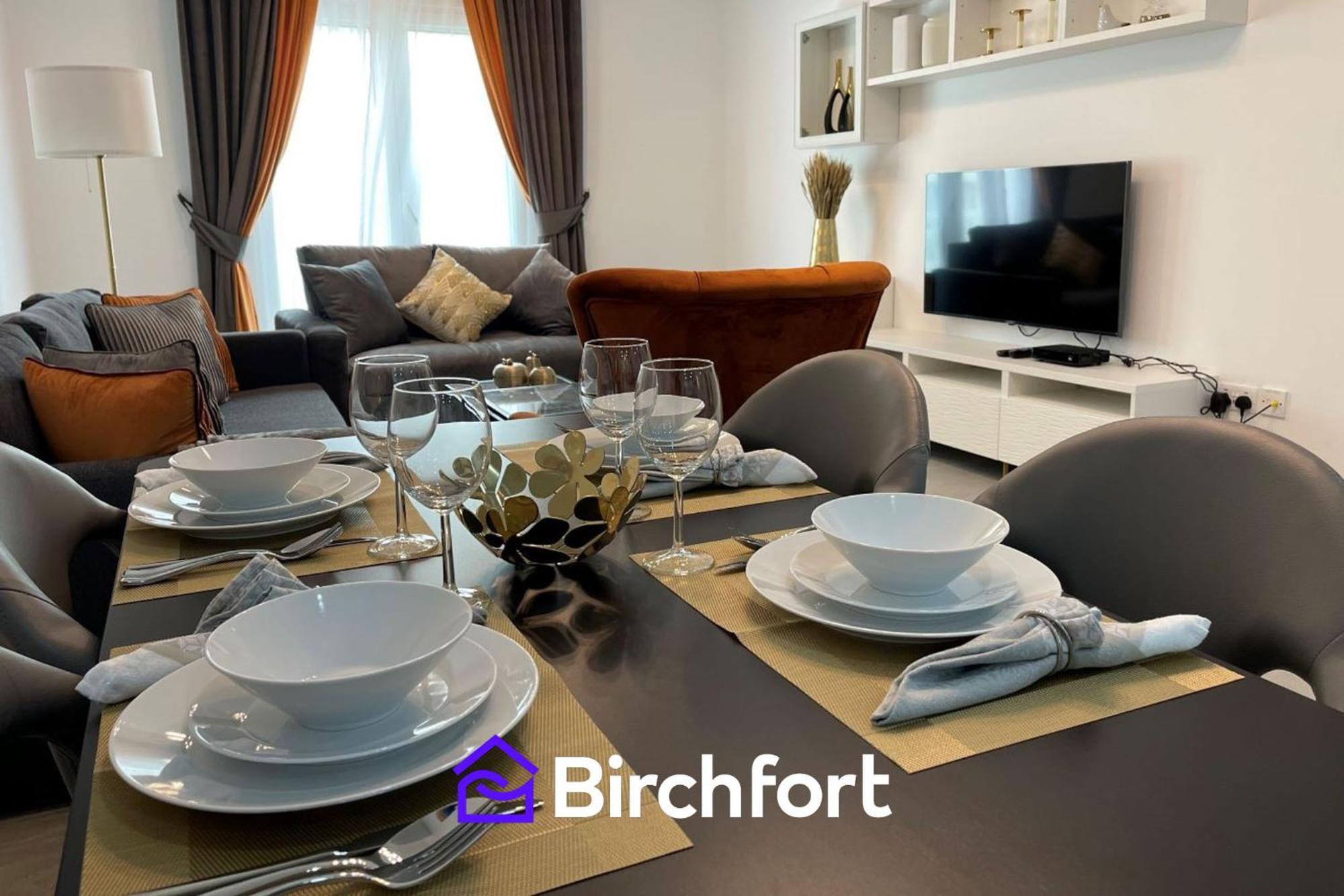 Birchfort - Newly Renovated Unique 1 Bedroom Apartment Dubai