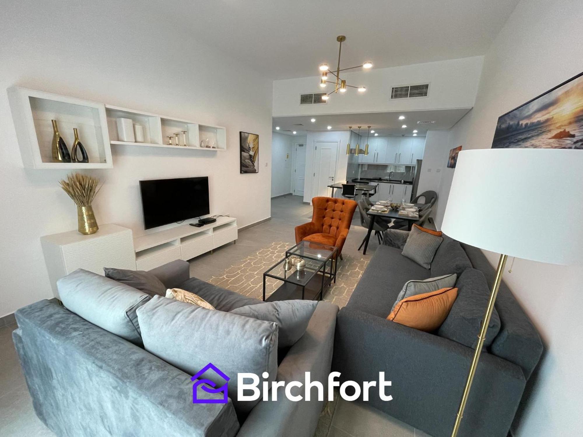 Birchfort - Newly Renovated Unique 1 Bedroom Apartment Dubai