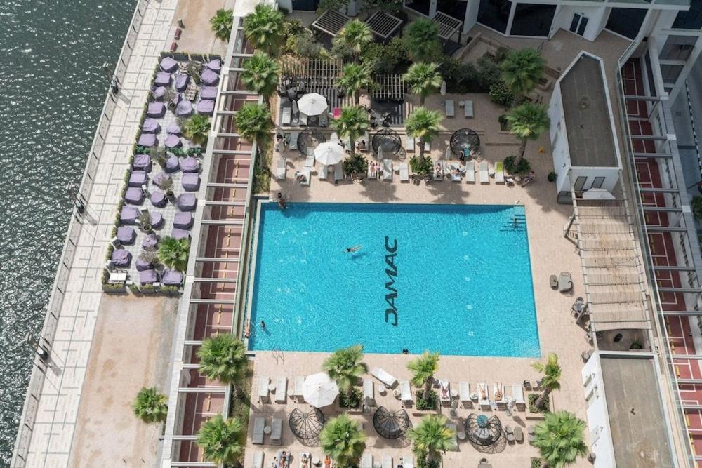 Apartment Vogue Damac Maison Prive Balcony & Pool With Canal View Prime Business Bay Location, Steps From Downtown & Burj Khalifa *