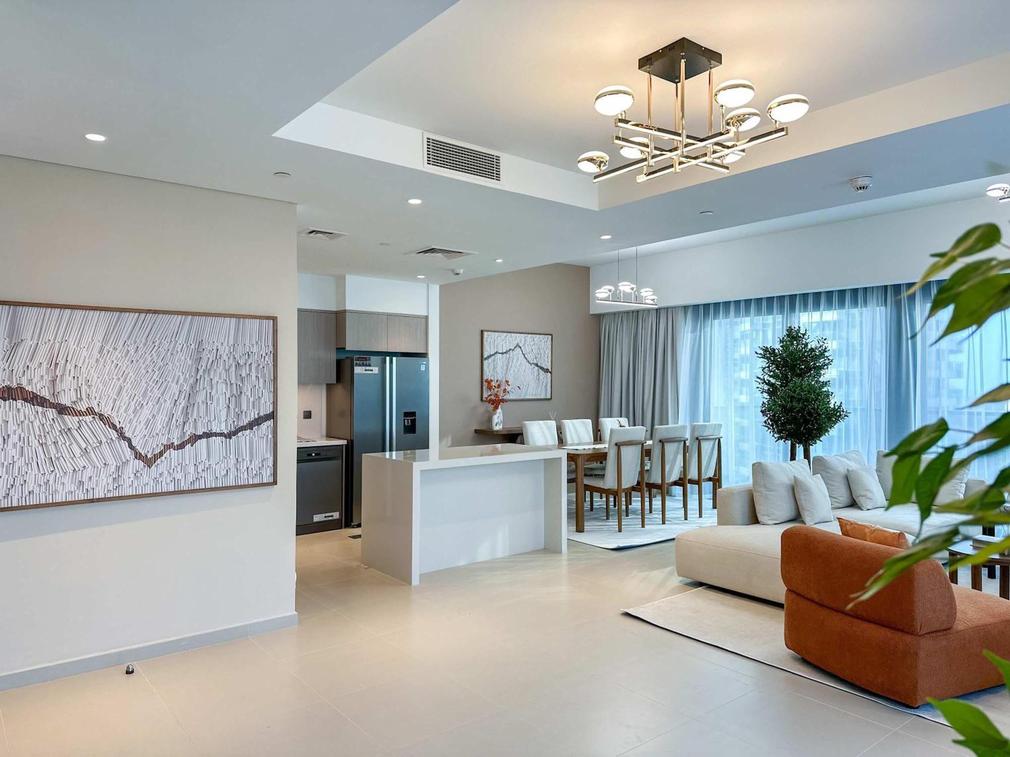 Unique Burj Khalifa View 3br On Floor Apartment