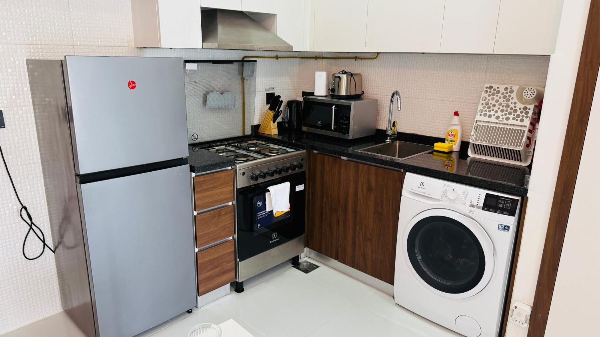 Apartment Lawnz Luxury Furnished With Balcony Swimming Pool Gym Kids Play Ground