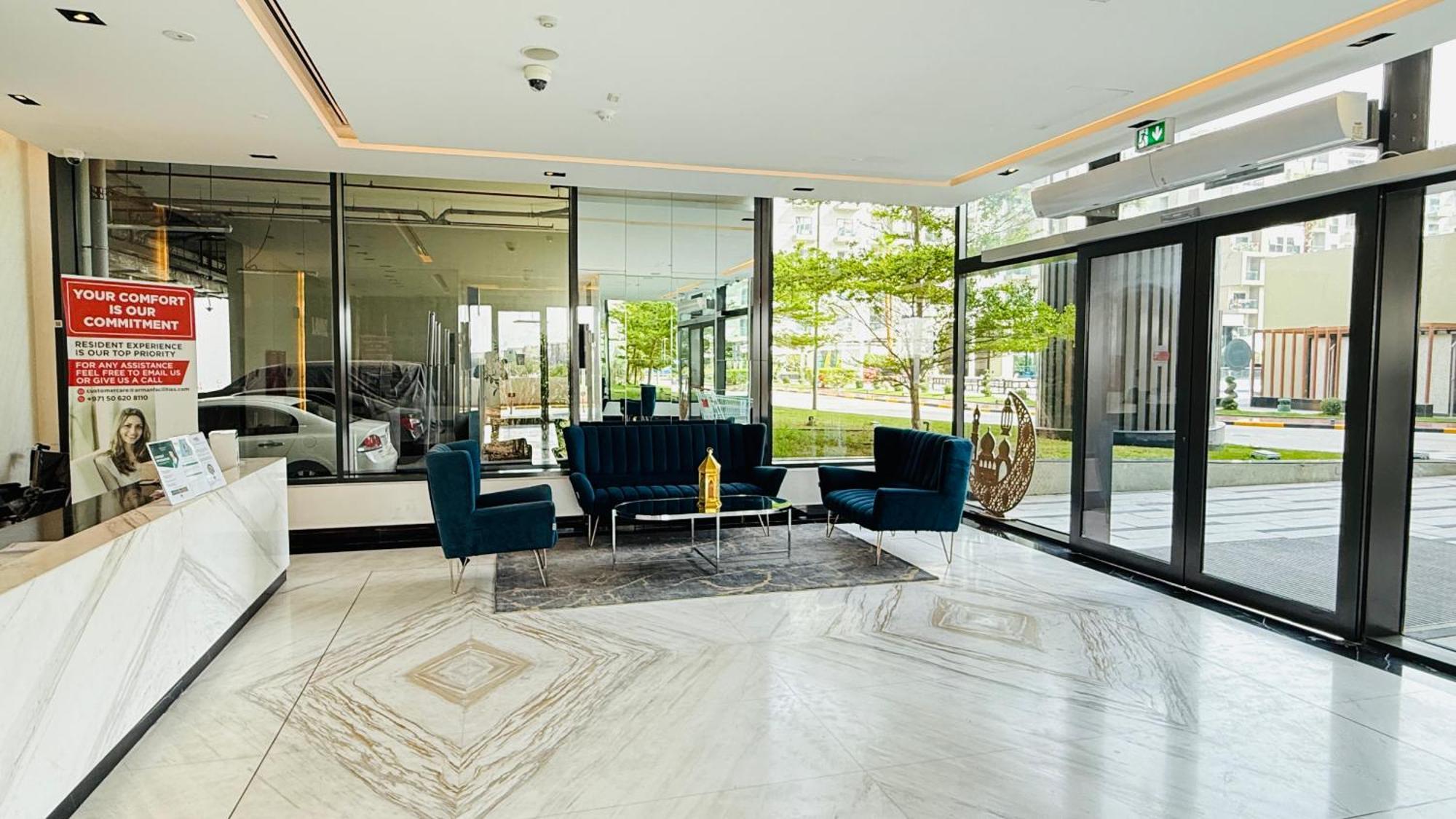 Lawnz Luxury Furnished With Balcony Swimming Pool Gym Kids Play Ground *