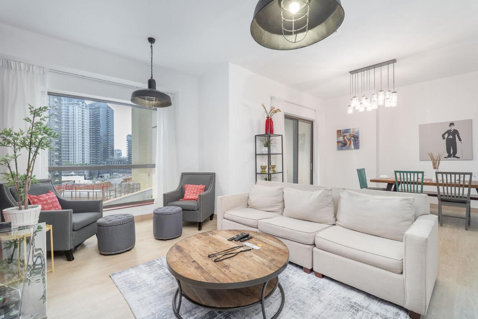 Stylish 4-bedroom With Balcony Views In Jbr * Dubai