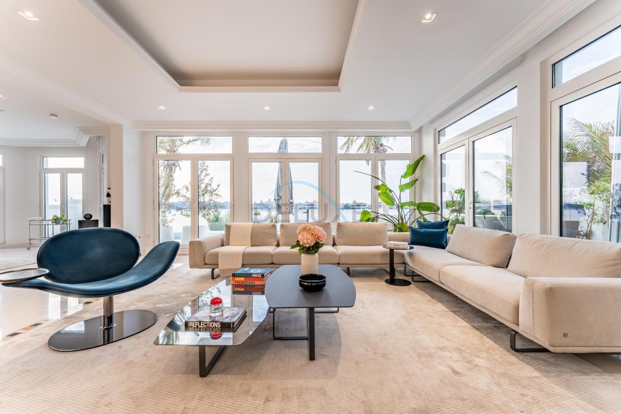Villa Beachfront 3br With Private Gym, Pool, Jacuzzi & Workspace, Palm Villa, Palm Jumeirah By Deluxe Homes