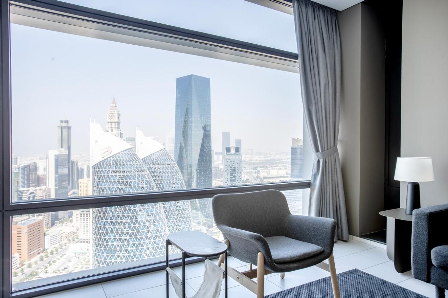 Blueground Index Tower View Pool Gym Dxb-1240 Apartment