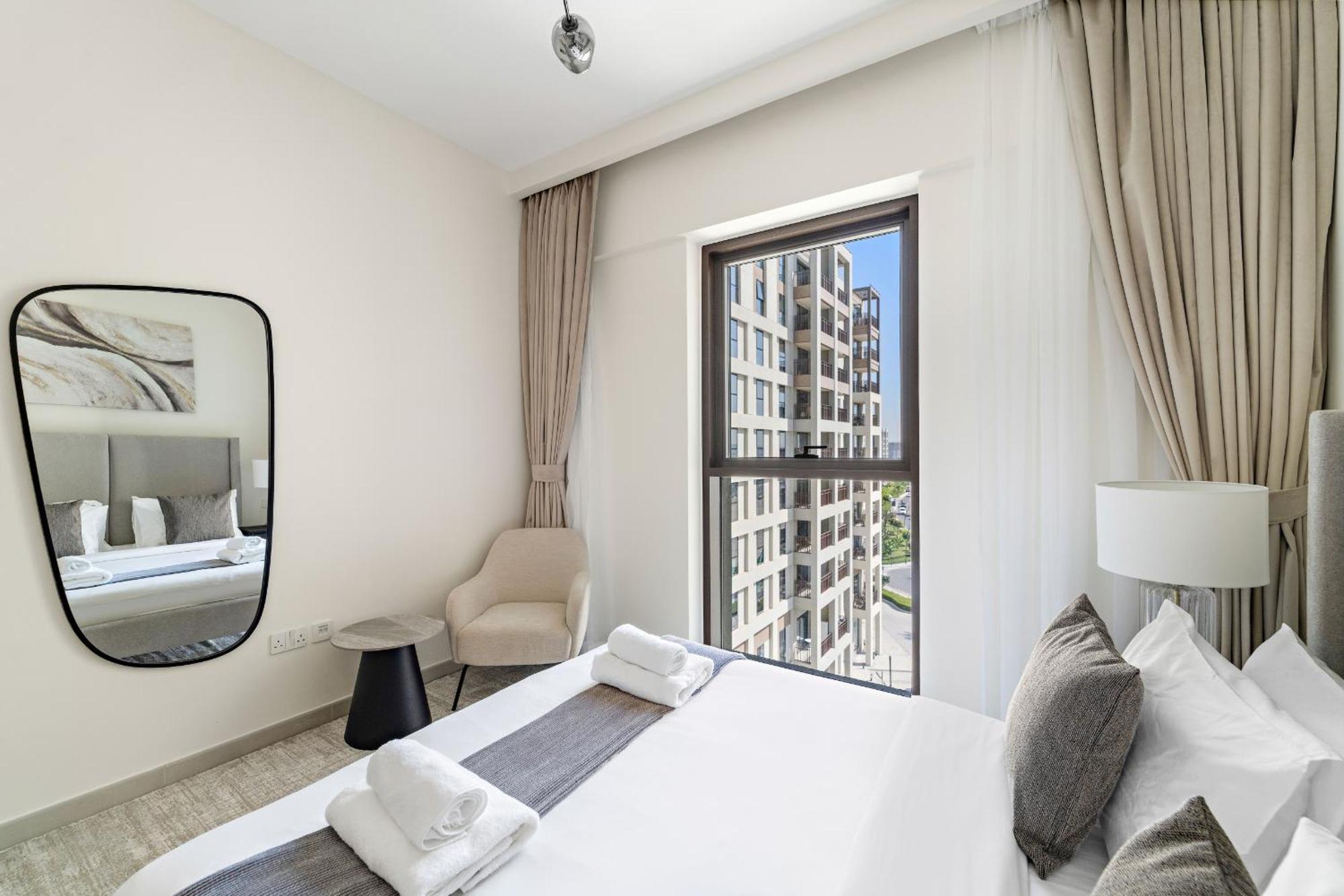 Apartment Vayk - Stylish 1 Bd Getaway In Creek Harbour Dubai