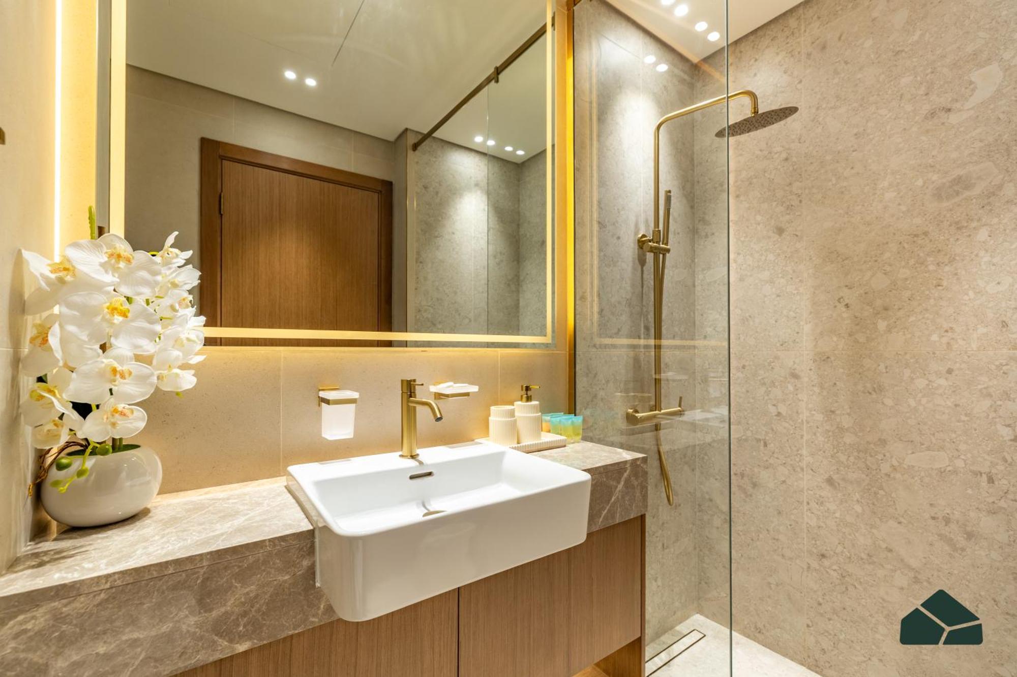 Premium With Partial Burj View By Bms Apartment *