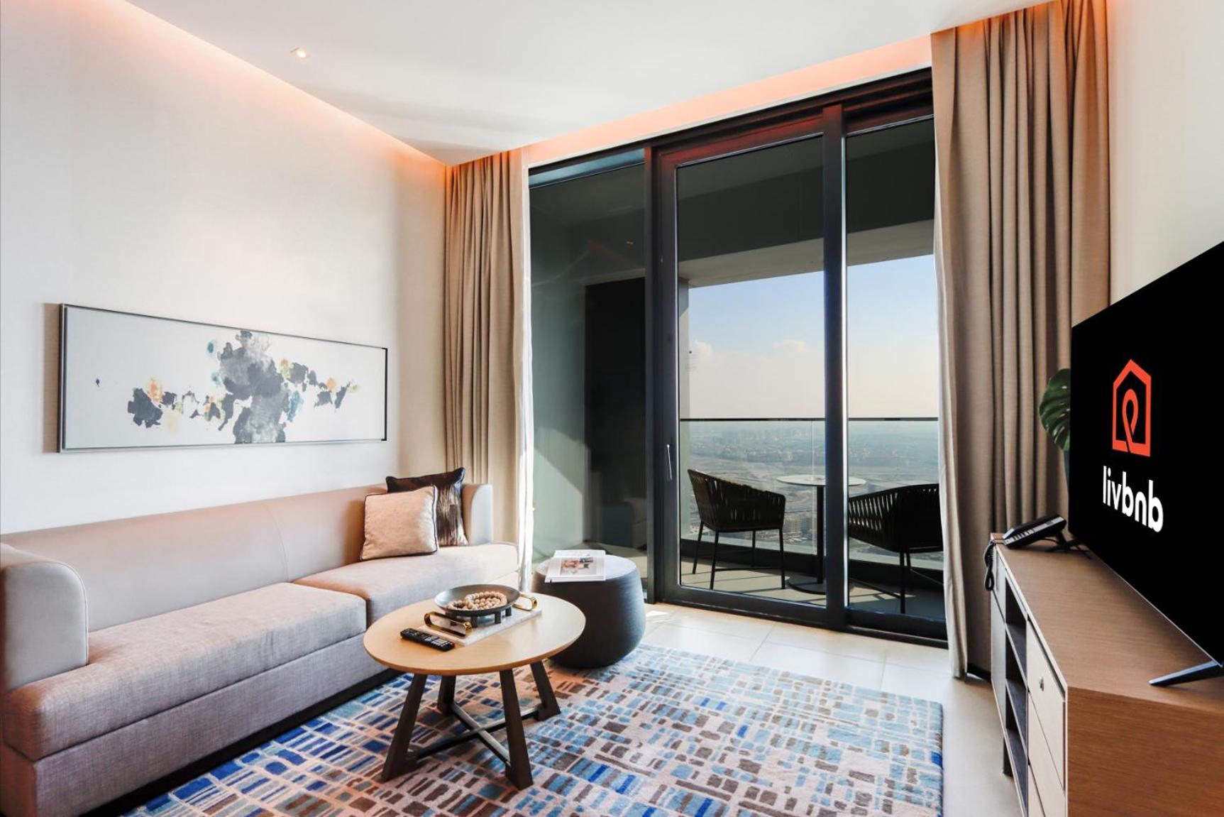 Livbnb - Stunning 1b With Marina View And Access Apartment Dubai