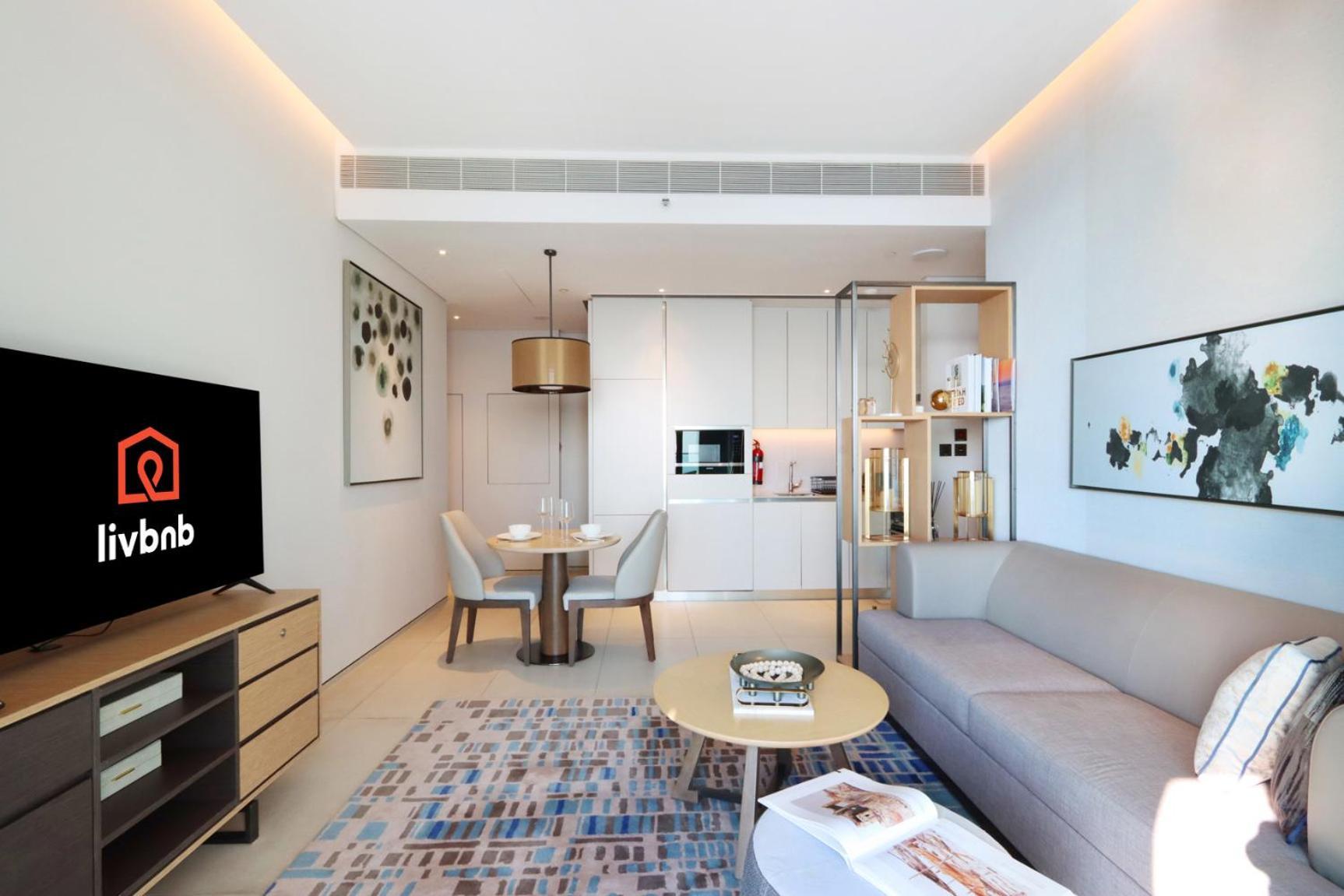 Livbnb - Stunning 1b With Marina View And Access Apartment *