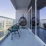 Axinite - Brand New! Warm Cozy 1 Bed High Floor Downtown Dubai Canal View