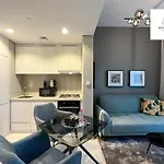Keyrock Living - 1 Bedroom Apartments - Business Bay - Near Metro Station - Zada Tower