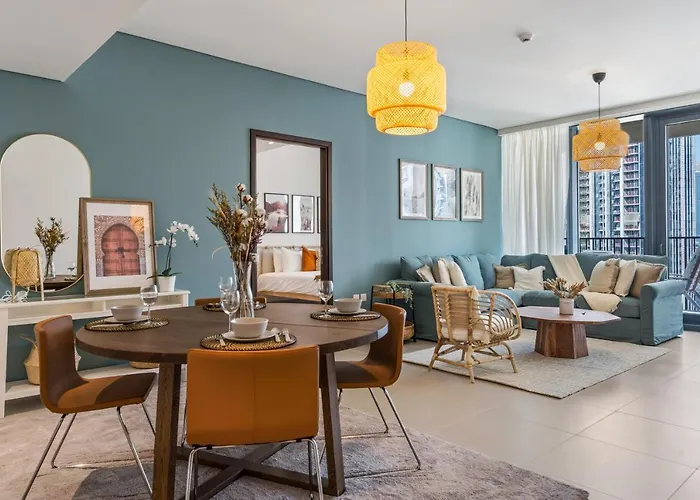High-End Chic Apartment, Close To Burj Khalifa