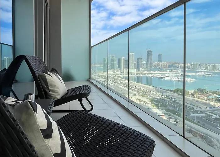 Trophy - Sparkling Suites W Palm View With Direct Access To Marina Walk