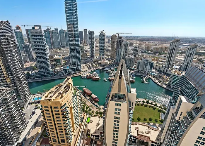 Beautiful Sea And Marina View - Premium 2Br In Jbr