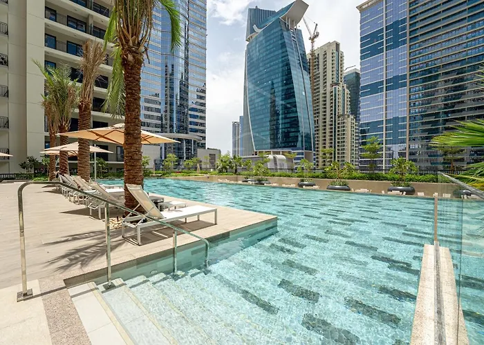 Keyhost - Damac Zada Tower - Brand New 1Br Apartment With Canal View In Business Bay