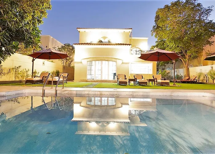 Dubai Marina Villa Up 20 Guest Huge Private Pool